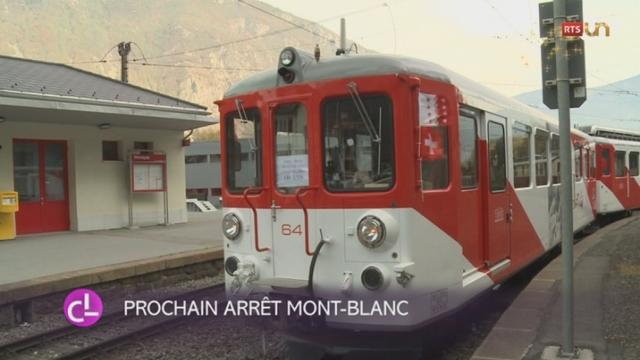 VS: l’ancienne ligne de train du Martigny-Châtelard reprend ses couleurs d’antan