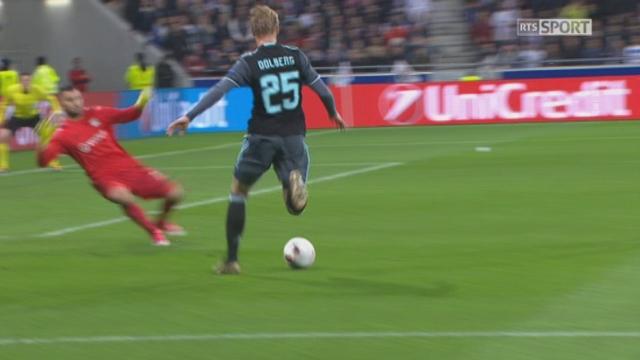 Europa League, ½ retour: Lyon – Ajax 0-1, 26e Dolberg