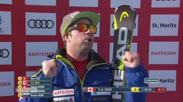Mondiaux de ski à St-Moritz: le grand favori Beat Feuz remporte la descente hommes