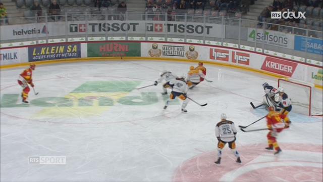 Hockey- LNA (27e j.): Bienne enchaîne en battant Zoug (2-1)