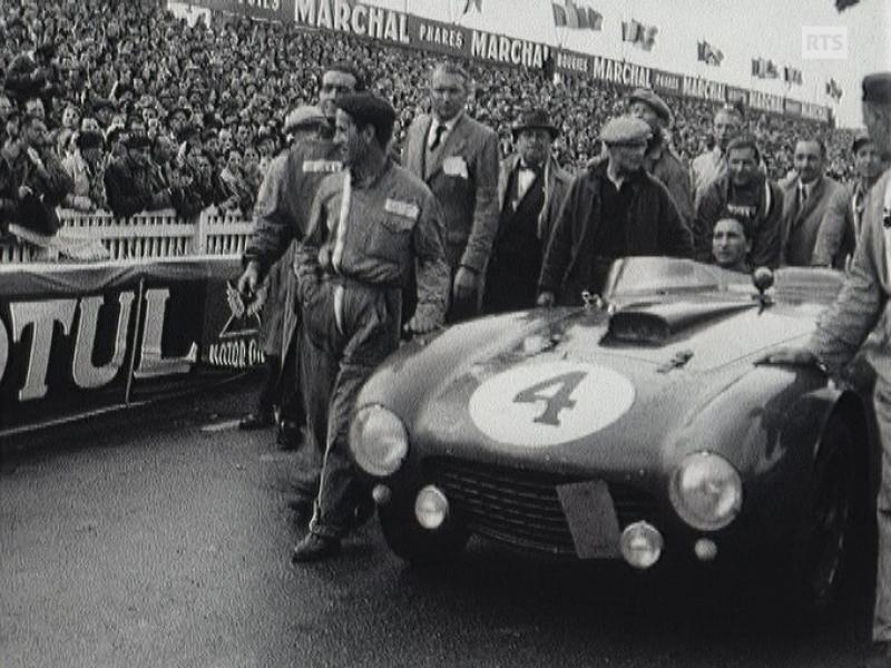 La Ferrari des vainqueurs aux 24 Heures du Mans 1958. [RTS]