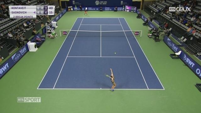 Tennis-WTA Bienne: Marketa Vondrousova et Anett Konteveit en finale