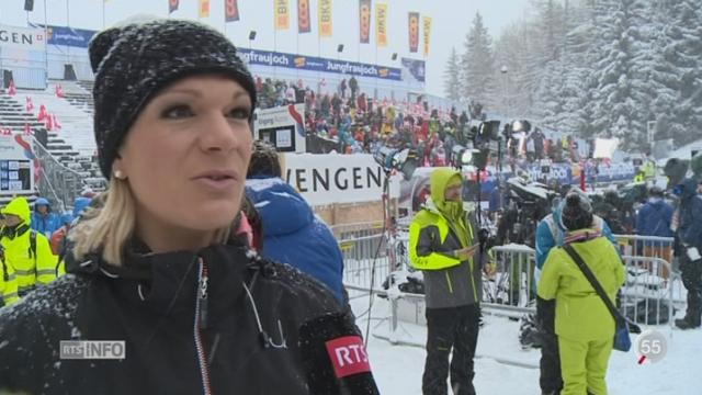 Ski alpin: la descente de Wengen annulée à cause des chutes de neige et du vent