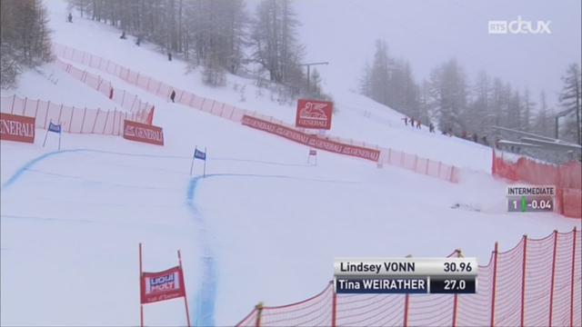 Ski alpin - Val d'Isère: Lindsay Vonn renoue avec la victoire