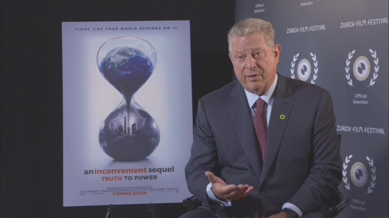 L'activiste écologiste Al Gore présente son second film à Zurich