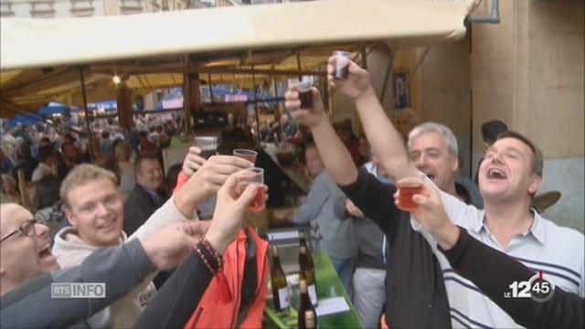 La Fête des Vendanges de Neuchâtel bat son plein