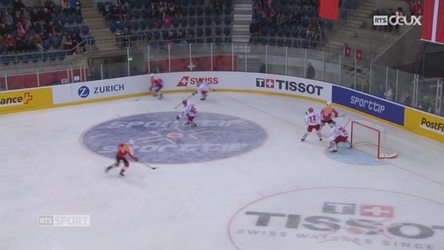 Hockey - Match amical: Suisse - Danemark (2 - 0)
