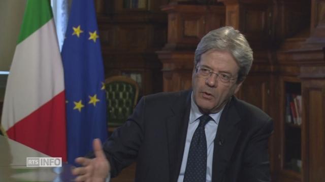 Paolo Gentiloni veut que l'UE soit "flexible" avec la Suisse