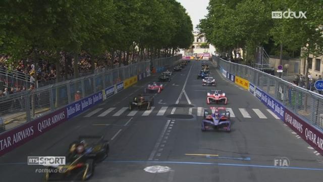 Formule E: le Vaudois Sébastien Buemi remporte le e-Prix de Paris