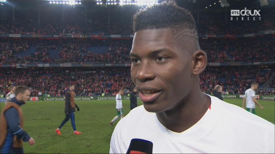 Barrages, Suisse - Irlande du Nord 0-0: interview d'Embolo