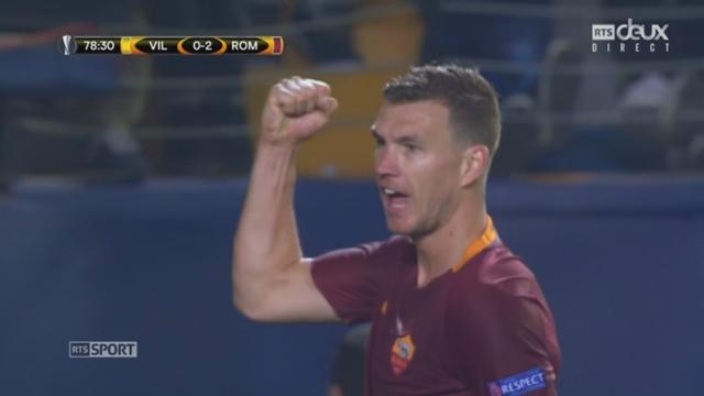 1-16, Villarreal - AS Roma (0-4): la Roma écrase les Espagnols avec notemment un triplé de Dzeko