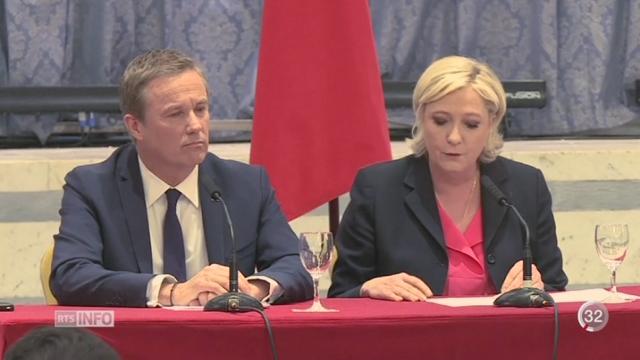 France - Elections présidentielles: Dupont-Aignan forme une alliance avec Le Pen