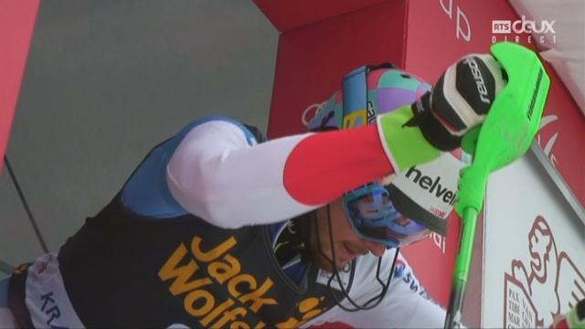 Kranjska Gora (SLO), Slalom 2e manche: Luca Aerni (SUI)