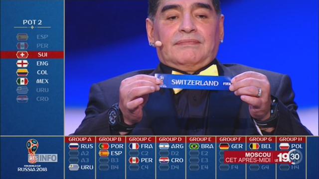 Mondial 2018: Brésil, Costa Rica et Serbie pour la Suisse