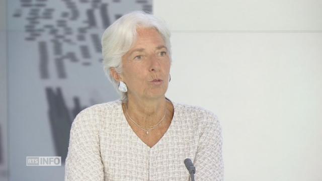 Christine Lagarde: "le transfert du FMI à Pékin « possible » si la Chine continuait de croître au même rythme"