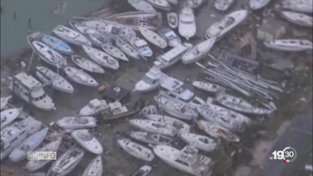 L'ouragan Irma a dévasté les îles de St-Martin et St-Barthélémy