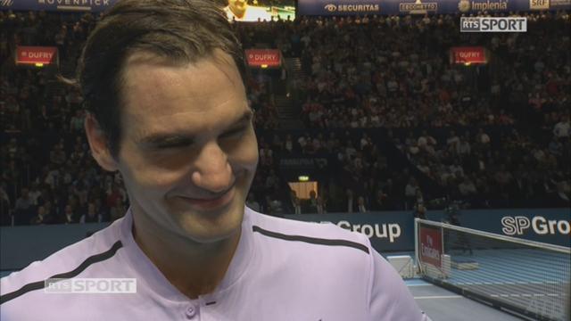 Bâle, 1-16e: R. Federer (SUI) – F. Tiafoe (USA) (6-1, 6-3): l'interview de Federer