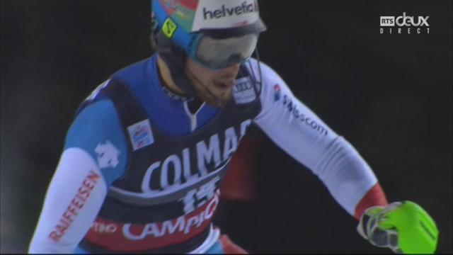 Madonna Di Campiglio (ITA), slalom messieurs, 2e manche: Luca Aerni (SUI)