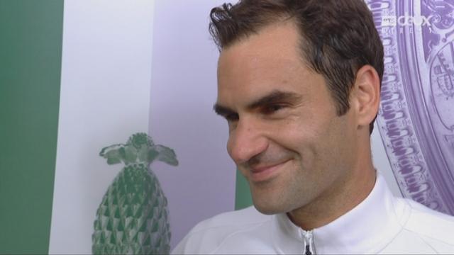 Wimbledon, 1-2: l'interview de Roger Federer après sa victoire en demi-finale contre Tomas Berdych