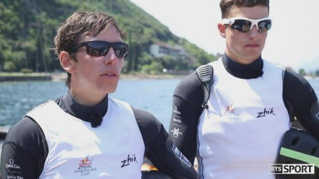 Voile – Coupe de l’America des jeunes: Guillaume Rigot et Florian Trüb (Team Tilt) évoquent les différents éléments liés à la sécurité à bord