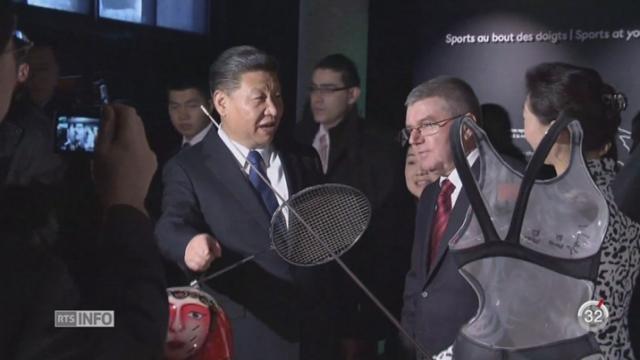 Dernière journée de la visite en Suisse du président Xi Jinping