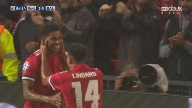 Ligue des Champions, Gr. A, Manchester United - Bâle (3-0): Rashford fusille Vaclik à bout portant