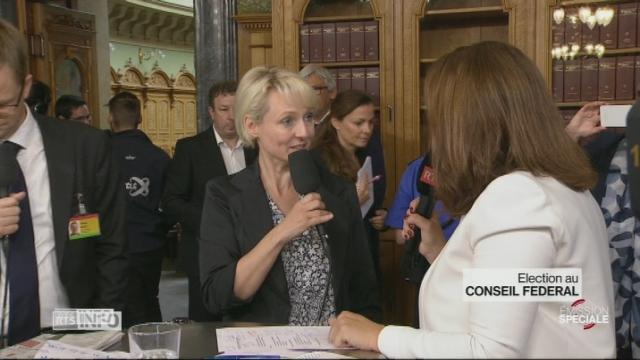 Isabelle Moret se pose en "pionnière" pour les femmes