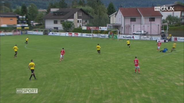 Football - Coupe de Suisse 32es de finale: Bassecourt – Lugano (0-6)