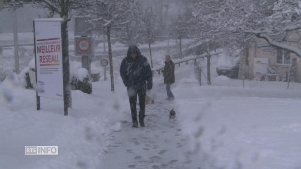 La neige dans le canton de Neuchâtel