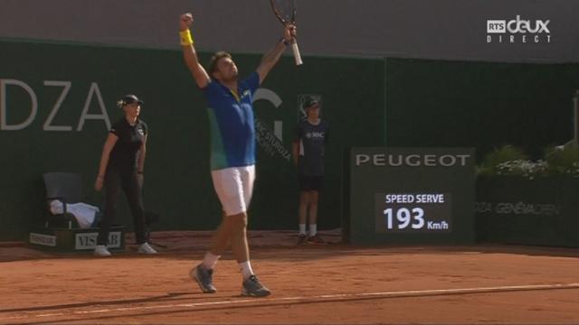 Genève, finale, S.Wawrinka (SUI) – M.Zverev (GER) 4-6 6-3 6-3, Stan Wawrinka remporte le Geneva Open!