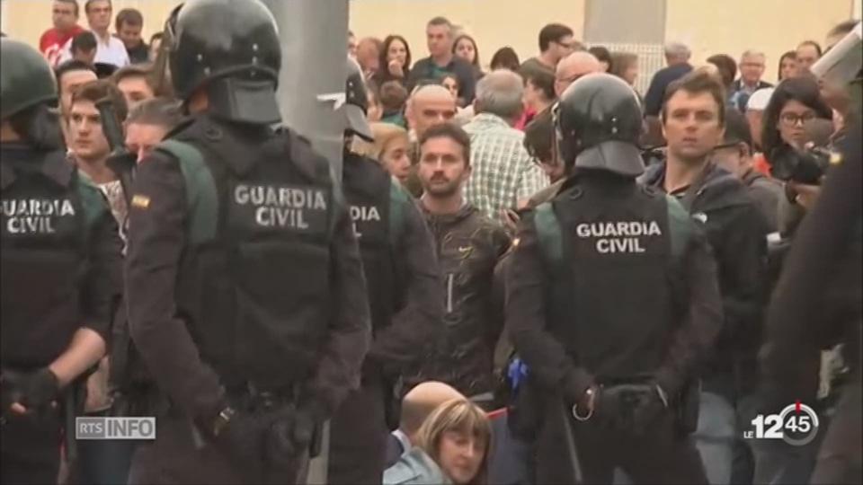 Catalogne: la police espagnole empêche les séparatistes de voter