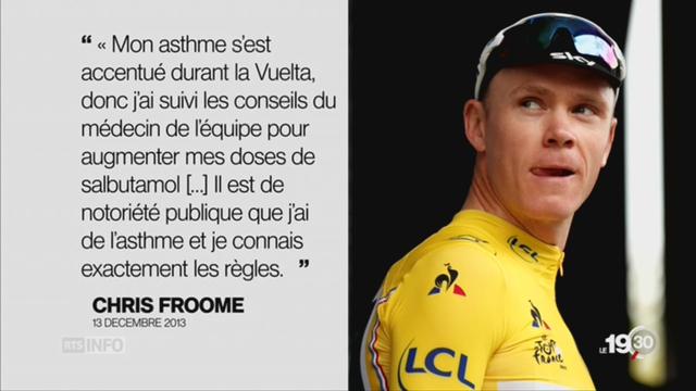 Cyclisme: Chris Froome soupçonné de dopage par l’UCI