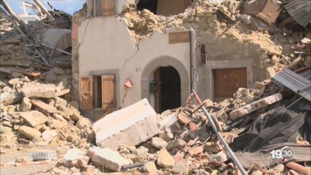 Amatrice abandonnée, un an après le tremblement de terre