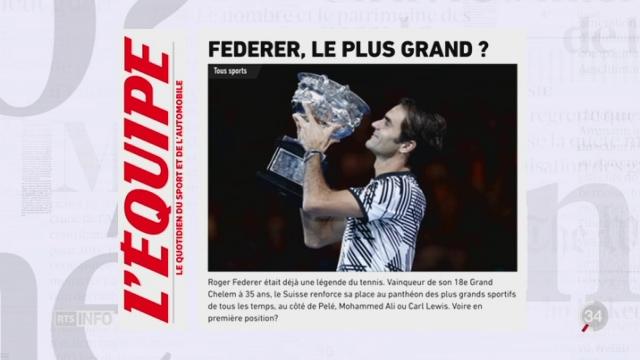 Federer est aujourd'hui l'homme le plus médiatisé au monde