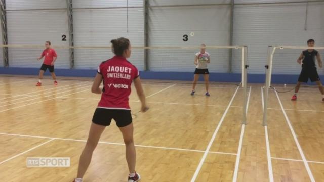 Badminton: une après-midi avec Sabrina Jaquet au centre national à Berne