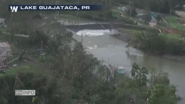 Dommages à Porto Rico après l'ouragan Maria