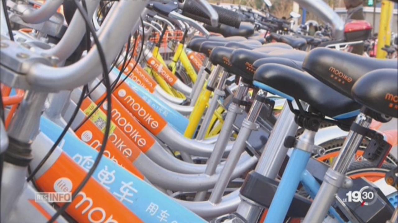 Les vélos asiatiques en libre service débarquent à Zürich