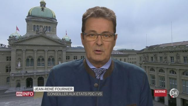 Allemagne - Espion suisse: l'interview de Jean-René Fournier, Conseiller aux Etats PDC - VS
