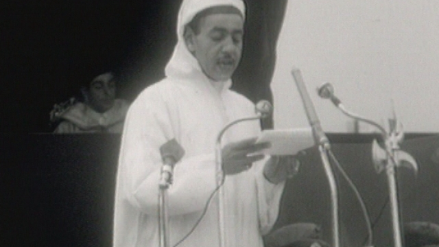 Discours du roi Hassan II à Rabat en 1962 [RTS]