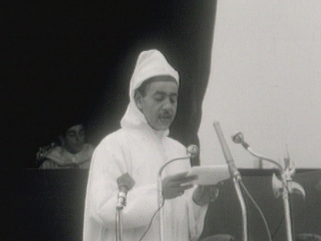 Discours du roi Hassan II à Rabat en 1962 [RTS]