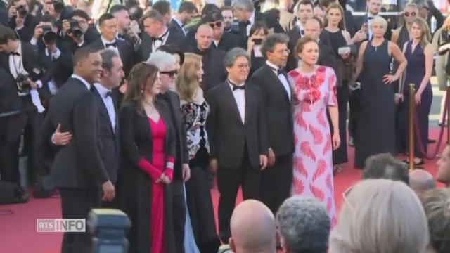 Première montée des marches pour le jury du Festival de Cannes