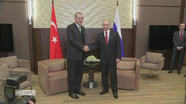 Les relations russo-turques "pleinement rétablies", selon Vladimir Poutine