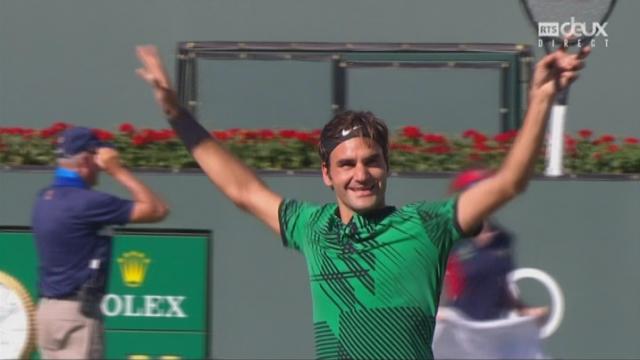 Indian Wells (USA), finale, S. Wawrinka (SUI) - R. Federer (SUI): 4-6 5-7