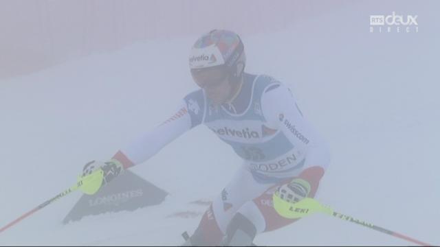 Slalom messieurs, 1re manche: Daniel Yule (SUI)