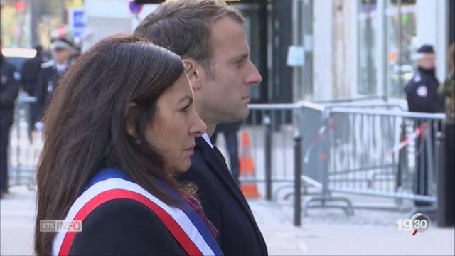 La France honore la mémoire les victimes des attentats du 13 novembre 2015