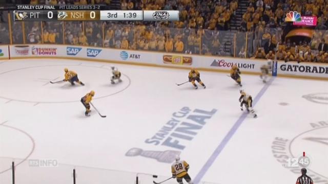 Hockey-NHL: Pittsburgh a remporté la prestigieuse Coupe Stanley
