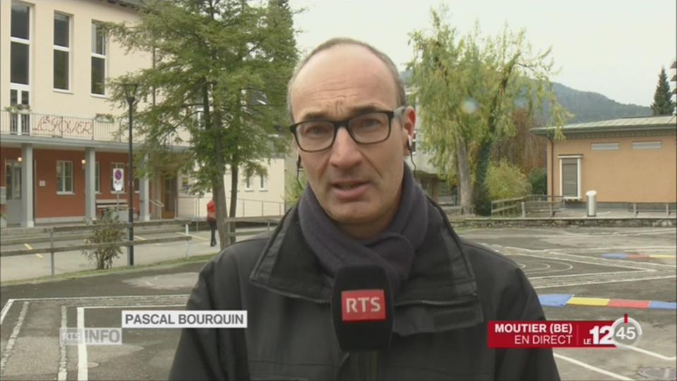 L’Assemblée interjurassienne se dissout: les explications de Pascal Bourquin, à Moutier (BE)