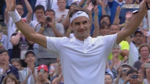 Wimbledon, 3e tour: M. Zverev (GER) - Federer (SUI) 6-7 4-6 4-6