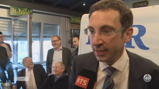 VS: le PLR Frédéric Favre fait son entrée au gouvernement