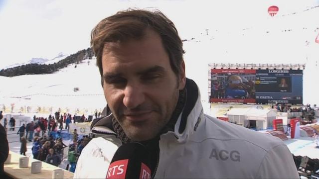 Mondiaux de St-Moritz, descente: l'interview de Roger Federer